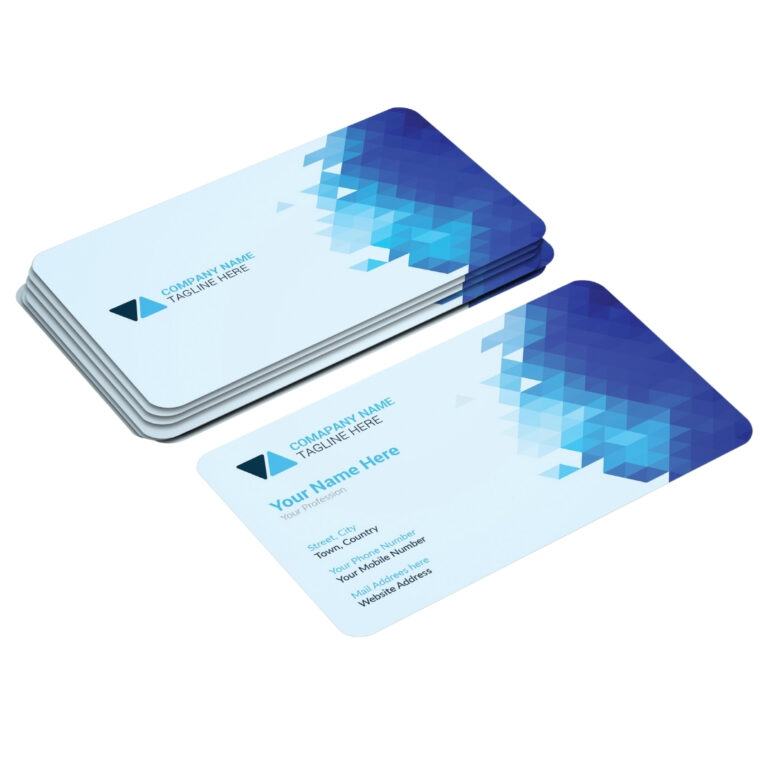 Imagem ilustrativa de um cartão de visita.