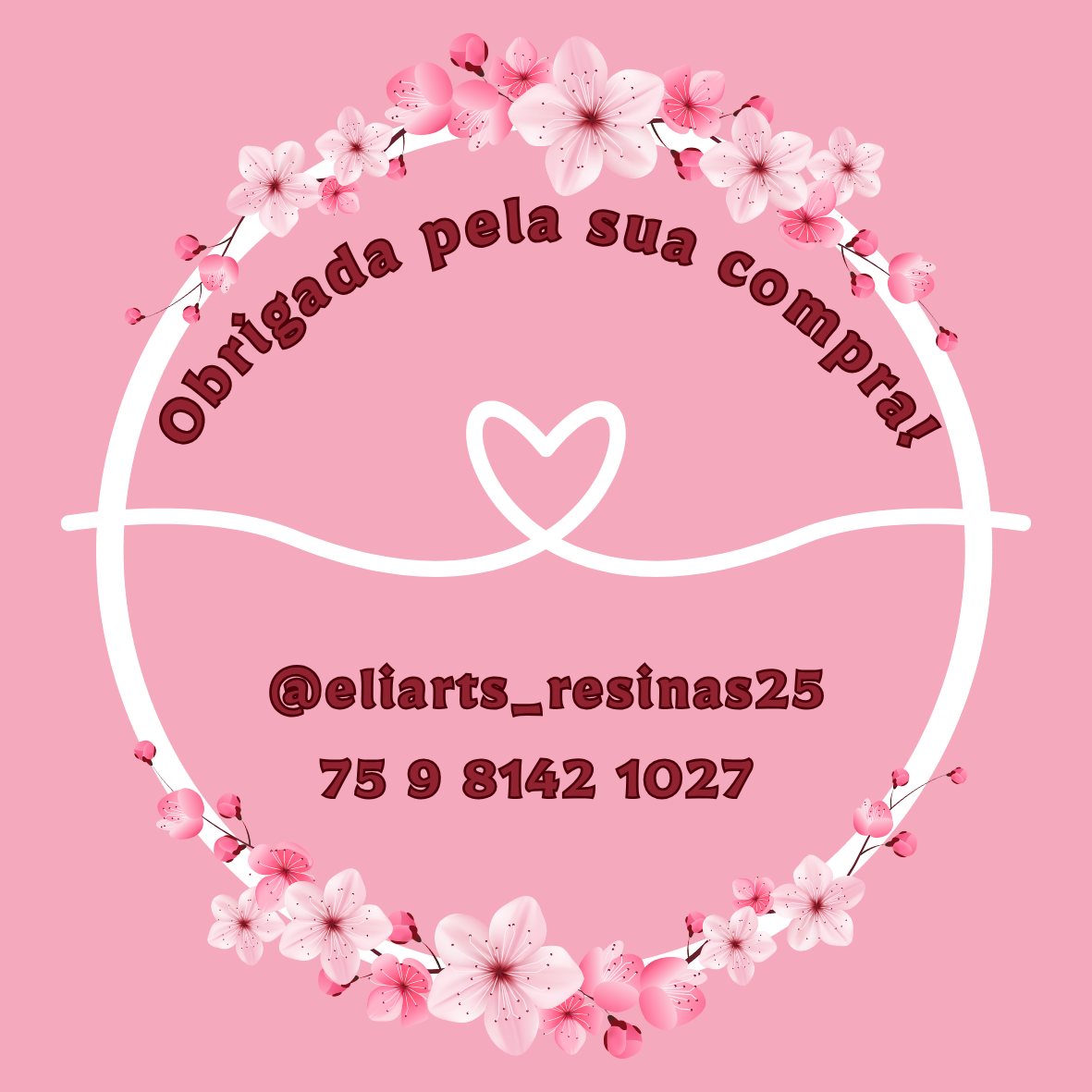 Adesivo Circular 5x5 cm em Papel Fotográfico – 50 unidades - Imagem 3