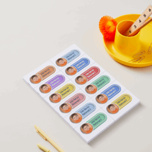 etiqueta escolar para impressão