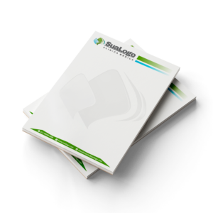 Receituário Médico Profissional A5 – Bloco com 50 Folhas