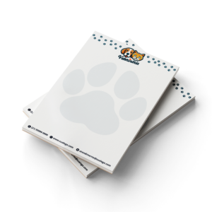 Receituário Veterinário A5 – Bloco com 50 Folhas Personalizado