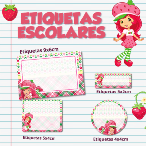 Kit Etiquetas Escolares Personalizadas