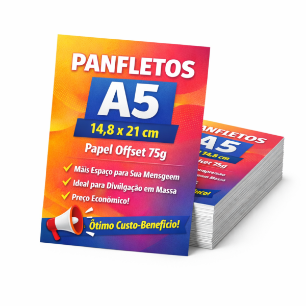 Imagem ilustrativa do Panfleto A5